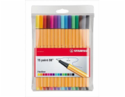 Stabilo Point Fineliners 15 barev