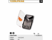 Beta Tools Sada přesných šroubováků 1229LP+1229PH 6dílná 1229LPH/A6 BETA UTENSILI SPA