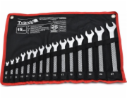 Geko Sada očkoplochých klíčů 15 kusů 6-27 mm CRV-CS (saténové)(10) T00655 GEKO