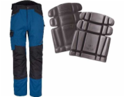 Portwest Pracovní kalhoty T701 modré strečové, velikost UK42