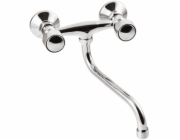 Invena Nástěnná kuchyňská baterie Modena, chrom (BC-11-FOS)