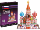 Cubicfun 3D puzzle - Chrám Vasila Blaženého, 214 dílků (G...