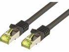 Mcab patchcord, S-FTP, Cat7, PIMF, LSZH, 15m, černý (3720)