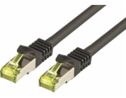 Mcab patchcord, S-FTP, Cat7, PIMF, LSZH, 15m, černý (3720)