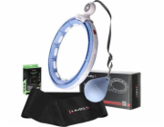 HMS MAGNETICKÁ SADA HULA HOP MODRÁ HHM15 S POČÍTAČEM + PÁSK BR163 ČERNÁ PRO VELKÉ VELIKOSTI