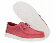 HEY DUDE Hej kámo Wally Jute 43085-79B Červená 44