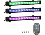 LIGHT4ME IP BAR 12 IR LED osvětlovací pásek IP65 Bluetooth pódiové osvětlení ovládané dálkovým ovladačem chytrého telefonu