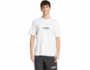 Adidas Pánské tričko Essentials Linear Single bílé JE9000 M
