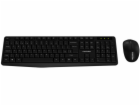 Canyon Sada klávesnice a myši SET-W01 bezdrátová černá