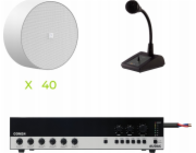 Audac Nástěnný reproduktor ML NELO706VI/W, 6,5" bílý