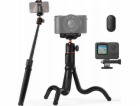 K&F Flexibilní stativová hlava Selfie tyč Fotoaparát Vide...