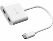 j5create JCA164 0,1m USB Type-C Bílý