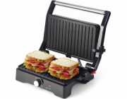 LTC Elektrický gril a toustovač 1500W, otevírání 180°*, nerezová ocel