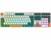 Canyon Klávesnice Shadder GKW-11 Mech RGB UK/US Bezdrátová bílá