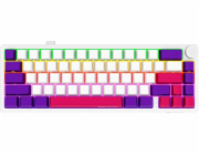 Lorgar KBP70MW, Bezdrátová 65% mechanická herní klávesnice Pro, Bílá, EN rozložení