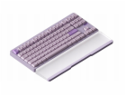 Nuphy - Gem mSA Double-shot PBT klávesy - Airy Lilac kláv...