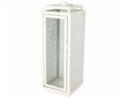 ProGarden Kovová lucerna na svíčku, 14,5 x 14,5 x 39 cm