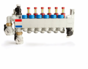 Rehau Polymerový rozdělovač RAUTHERM SPEED HKV-P 3 se 17pinovým konektorem