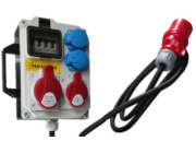 Schneider Electric ELEKTRICKÝ ROZVÁDĚČ 1X32A 5P, 1X16A 5P, 2X230V ESP32AW