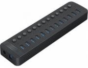 Orico Active Hub 13*USB-A černý Orico Active Hub 13*USB-A 5Gbps BC 1.2 60W černý