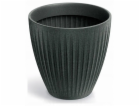 Prosperplast LATIA KULATÝ STŘEDNÍ KVĚTINÁČ - GRAFIT
