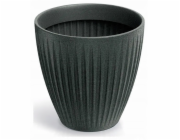 Prosperplast LATIA KULATÝ STŘEDNÍ KVĚTINÁČ - GRAFIT