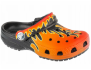 Crocs Dětské dřeváky Classic Flame 211214-0C4 Černé 23/24