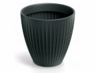 Prosperplast KULATÝ STŘEDNÍ KVĚTINÁČ LATIA - ANTRACIT
