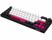 Lorgar KBP70MW, Bezdrátová 65% mechanická herní klávesnice Pro, Černá/červená, EN rozložení