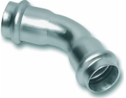 SANHA NIROSAN-Ocelové koleno nerezová ocel d45° d54SANHA