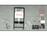 ALCADRAIN Sádromodul - Skrytý instalační systém pro suchou výstavbu (sádrokarton)