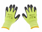 Geko Fluorescenční zimní zateplené pracovní rukavice veli...