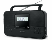 Muse Přenosné stereo rádio | M-087 MB PLL | AUX vstup | FM rádio | Výstup pro sluchátka
