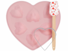 La Cucina Sada příslušenství na pečení s motivem srdce