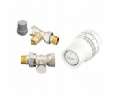 Danfoss Sada 3 kusů v krabici, 1/2 rovné RA-FN 15 S + RLV-S + REDIAclick (S)