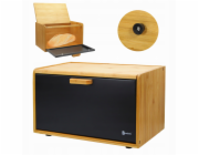 Brunbeste BAMBUSOVÁ KRABIČKA NA CHLÉB NÁDOBA NA CHLÉB BB-4254 ČERNÁ