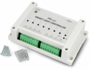 MILESIGHT Inteligentní ovladač osvětlení WS558 Switch s technologií LoraWan, 8 pasivních výstupů, maximální celkové zatížení 40 A nebo 10 A na výstup pro Smartcity a Smartbuilding