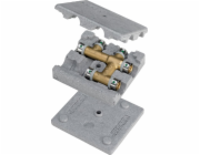 Viega Křížový prvek 20 x 16 x 20 Mosaz / leštěná (DWZ) Trubková spojka