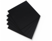 3DM Group Černé matné lité plexisklo - 3mm - 200x200mm - 5ks.