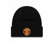 New Era Kšiltovka Core Cuff Beanie Manchester United FC 11213215 Černá Jedna velikost