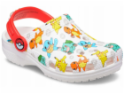 Crocs Dětské dřeváky Pokemon Classic 207739-94S bílé 28/29