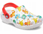 Crocs Dětské dřeváky Pokemon Classic 207739-94S bílé 28/29