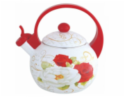 KingHoff Smaltovaná konvice 2l s píšťalkou KH-1910