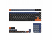 Nuphy - Space Engineer NSA Dye-sub PBT klávesy - Tmavé klávesy pro mechanickou klávesnici