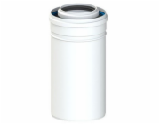 Poujoulat Výfuková trubka 60/100 (PP/AL) dvoustěnná bílá 1 m (DWZ)