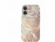 Burga Pouzdro Tough MagSafe pro iPhone 16 béžovo-růžové