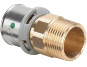 Viega Přechodová armatura 32 x 1 1/4 bronz / lesklá Trubková spojka