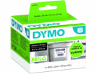 Dymo 2187329  papírové štítky bílé  70mm