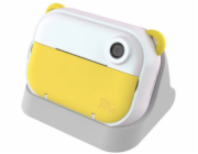 Xrec myFirst Camera Insta Wi - instantní fotoaparát pro děti s tiskárnou a tiskem štítků, 2,4" IPS displej, duální 12MP objektiv (žlutý)