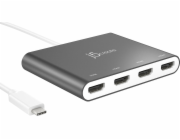 j5create Dokovací stanice/replikátor USB-C (JCA366-N)
